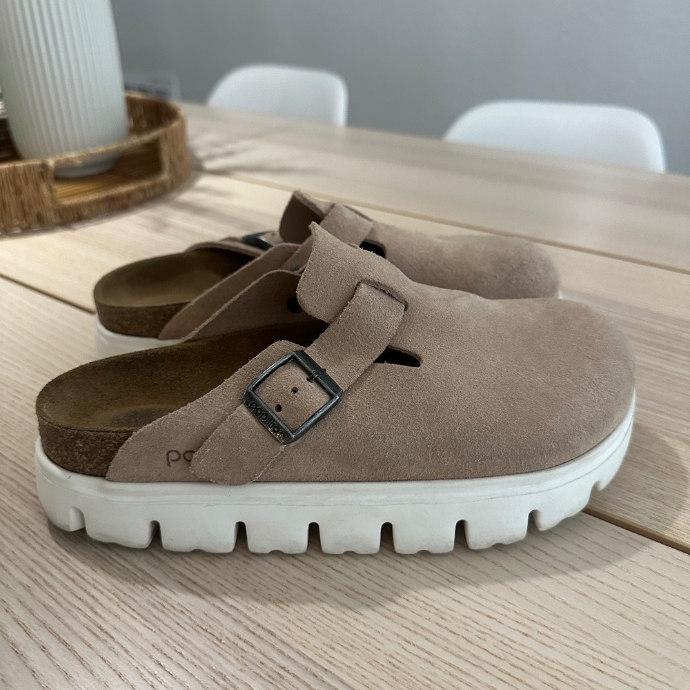 Platform Birks! Size 38